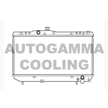 Photo Radiateur, refroidissement du moteur AUTOGAMMA 101356