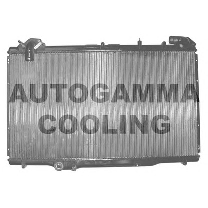 Photo Radiator, engine cooling AUTOGAMMA 101408