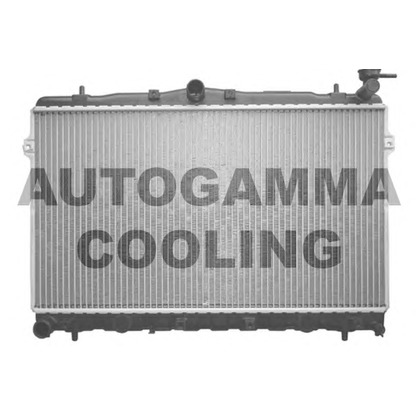 Foto Radiador, refrigeración del motor AUTOGAMMA 101443