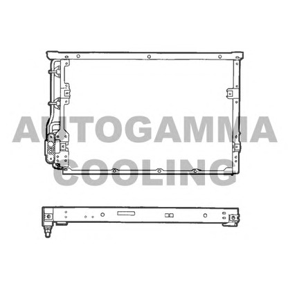 Foto Condensatore, Climatizzatore AUTOGAMMA 101571