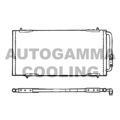 Foto Kondensator, Klimaanlage AUTOGAMMA 101577