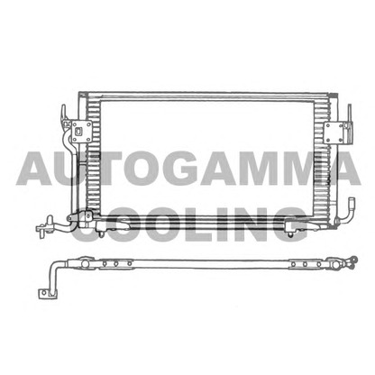 Foto Condensador, aire acondicionado AUTOGAMMA 101595