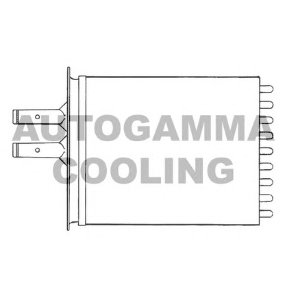 Foto Scambiatore calore, Riscaldamento abitacolo AUTOGAMMA 101610