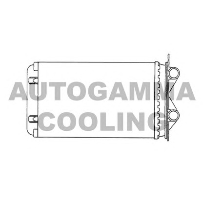 Foto Wärmetauscher, Innenraumheizung AUTOGAMMA 101644