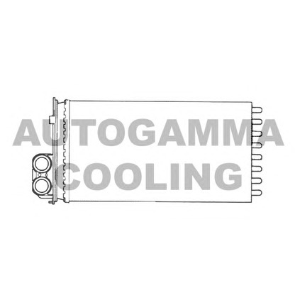 Zdjęcie Wymiennik ciepła, ogrzewanie wnętrza AUTOGAMMA 101661