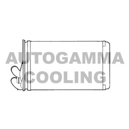 Photo Heat Exchanger, interior heating AUTOGAMMA 101674
