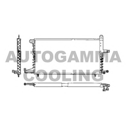 Foto Condensatore, Climatizzatore AUTOGAMMA 101721