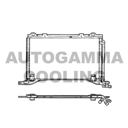 Foto Condensatore, Climatizzatore AUTOGAMMA 101731