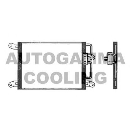 Photo Condenser, air conditioning AUTOGAMMA 101739