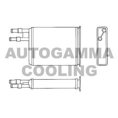 Foto Radiador de calefacción AUTOGAMMA 101763