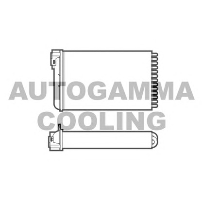 Foto Wärmetauscher, Innenraumheizung AUTOGAMMA 101766