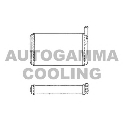 Photo Heat Exchanger, interior heating AUTOGAMMA 101769