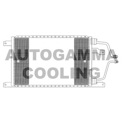 Фото Конденсатор, кондиционер AUTOGAMMA 101807