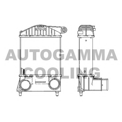 Foto Intercooler AUTOGAMMA 101896