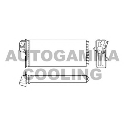 Фото Теплообменник, отопление салона AUTOGAMMA 101975