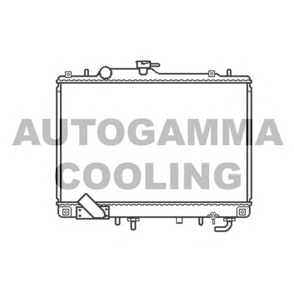 Zdjęcie Chłodnica, układ chłodzenia silnika AUTOGAMMA 102210