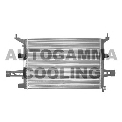 Photo Radiator, engine cooling AUTOGAMMA 102218