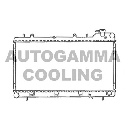 Photo Radiateur, refroidissement du moteur AUTOGAMMA 102308