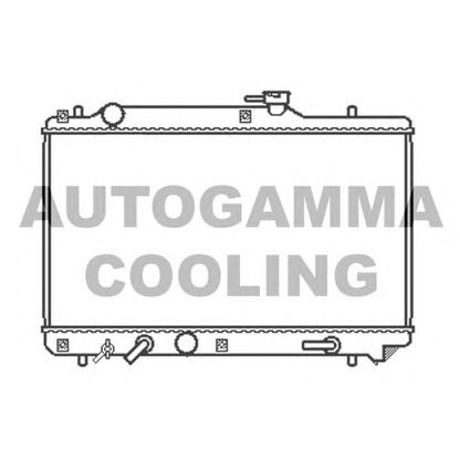 Photo Radiateur, refroidissement du moteur AUTOGAMMA 102323