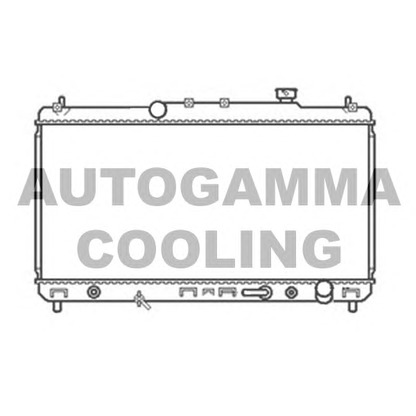 Photo Radiateur, refroidissement du moteur AUTOGAMMA 102355