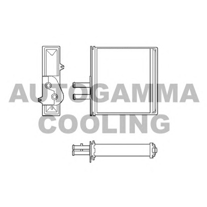 Foto Radiador de calefacción AUTOGAMMA 102428