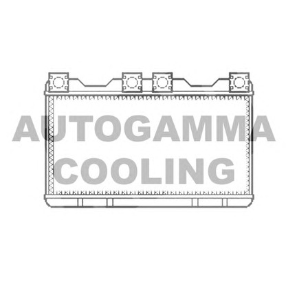 Photo Heat Exchanger, interior heating AUTOGAMMA 102546