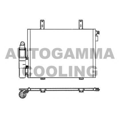 Foto Condensatore, Climatizzatore AUTOGAMMA 102562