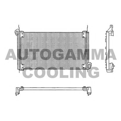 Foto Condensatore, Climatizzatore AUTOGAMMA 102629