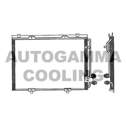 Photo Condenseur, climatisation AUTOGAMMA 102703