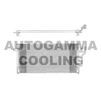 Photo Condenser, air conditioning AUTOGAMMA 102711