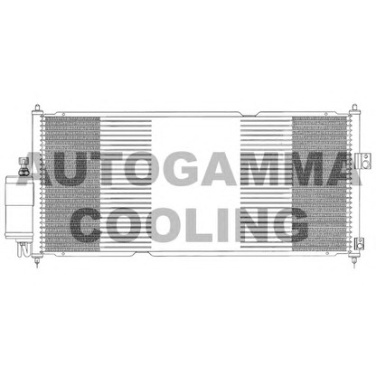 Foto Condensador, aire acondicionado AUTOGAMMA 102718