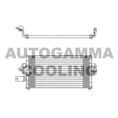 Zdjęcie Skraplacz, klimatyzacja AUTOGAMMA 102725