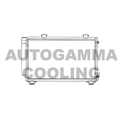 Фото Конденсатор, кондиционер AUTOGAMMA 102812