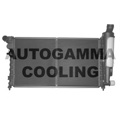 Фото Радиатор, охлаждение двигателя AUTOGAMMA 102844