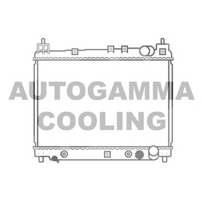 Zdjęcie Chłodnica, układ chłodzenia silnika AUTOGAMMA 102957