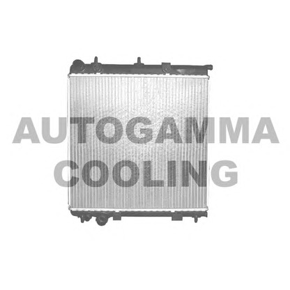 Фото Радиатор, охлаждение двигателя AUTOGAMMA 102989