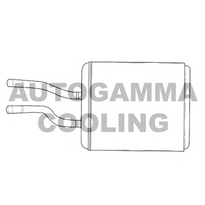 Zdjęcie Wymiennik ciepła, ogrzewanie wnętrza AUTOGAMMA 103009