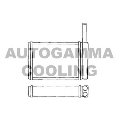 Foto Scambiatore calore, Riscaldamento abitacolo AUTOGAMMA 103044