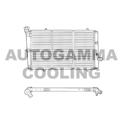 Foto Kühler, Motorkühlung AUTOGAMMA 103065