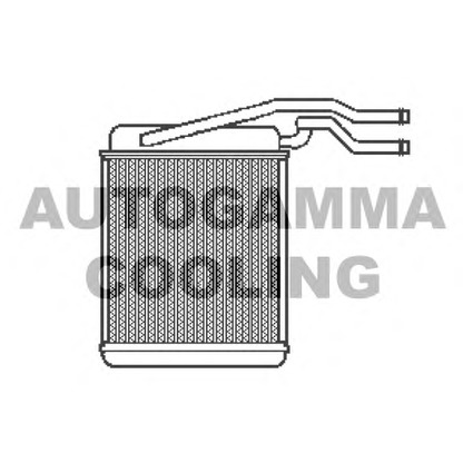Photo Heat Exchanger, interior heating AUTOGAMMA 103133