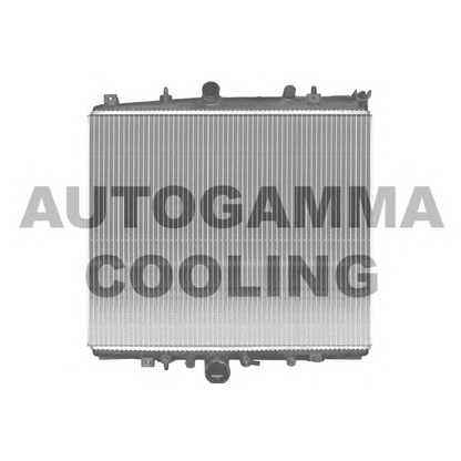Фото Радиатор, охлаждение двигателя AUTOGAMMA 103167