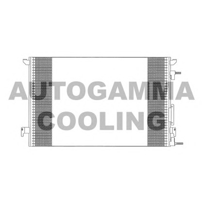 Photo Condenser, air conditioning AUTOGAMMA 103241