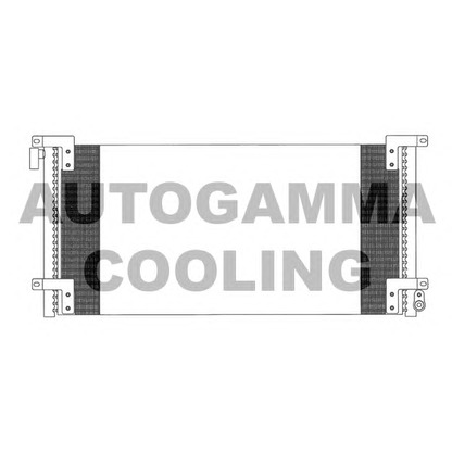 Photo Condenser, air conditioning AUTOGAMMA 103253