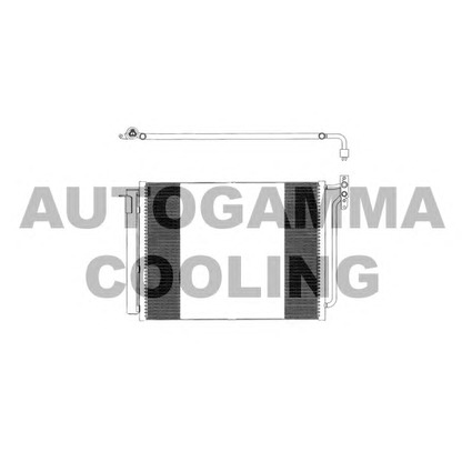 Photo Condenser, air conditioning AUTOGAMMA 103297