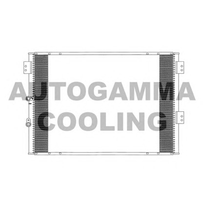 Photo Condenser, air conditioning AUTOGAMMA 103319