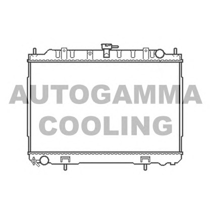 Photo Radiateur, refroidissement du moteur AUTOGAMMA 103349