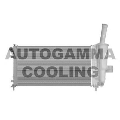 Photo Radiator, engine cooling AUTOGAMMA 103357