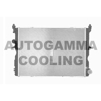 Foto Radiador, refrigeración del motor AUTOGAMMA 103555