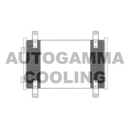 Photo Condenser, air conditioning AUTOGAMMA 103574