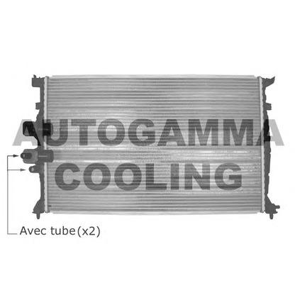 Photo Radiateur, refroidissement du moteur AUTOGAMMA 103580